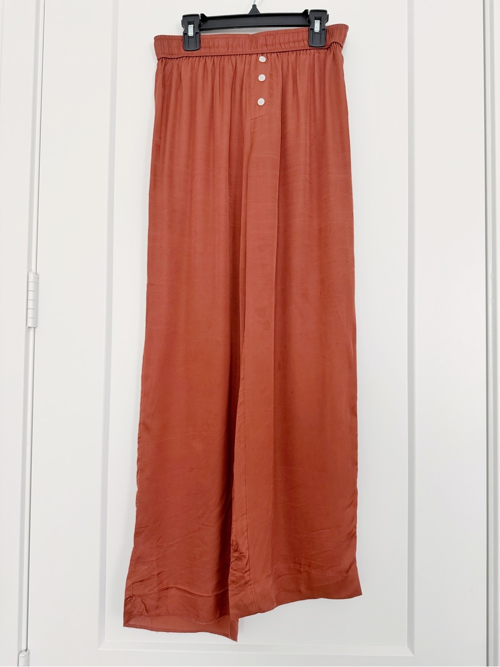 Anthropologie Satin Pants
